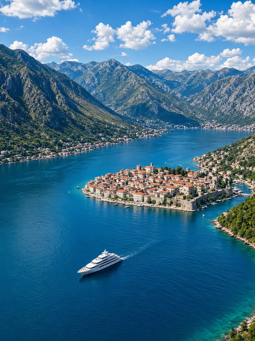 Montenegro Bay of Kotor yacht charter — European Yachting Vacations