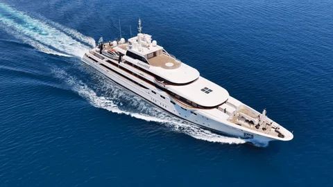 PARILLION — 48.3m Rossinavi superyacht available for charter in the Mediterranean